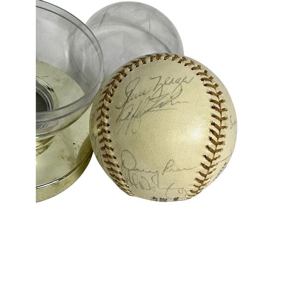 1970s Los Angeles Dodgers Signed Baseball - Picture 3 of 9